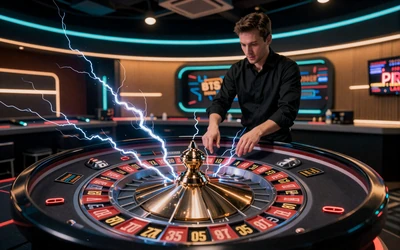 Lightning Roulette bei XON Casino - Roulette mit Blitz-Multiplikatoren bis 500x