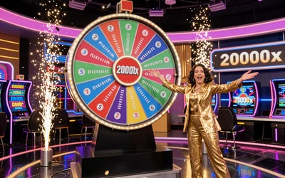 Crazy Time von Evolution Gaming - Game Show mit Gl&uuml;cksrad und bis zu 20.000x Multiplikator