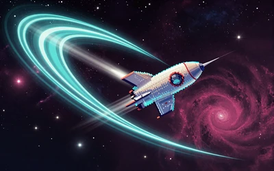CosmoX Crash Game bei XON Casino - Weltraum-Thema mit steigendem Multiplikator